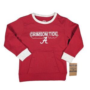 NCAA Girl's Red Alabama Rolling Tide Sweatshirt‎ - S (6)